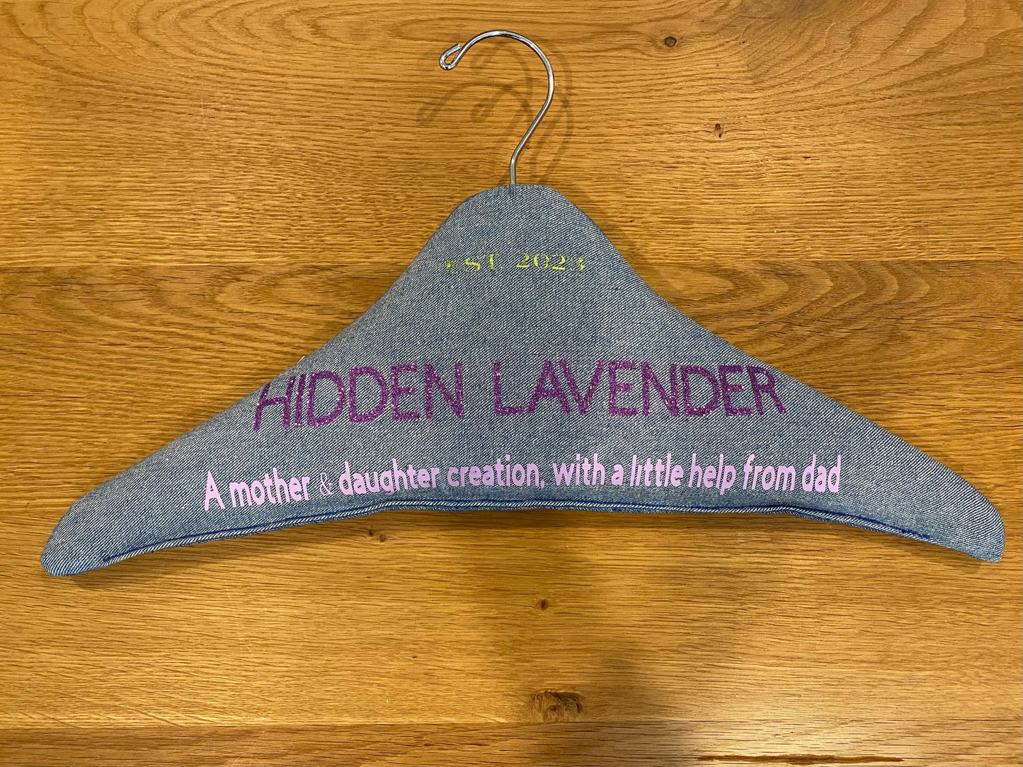 Customizable Lavender filled hanger