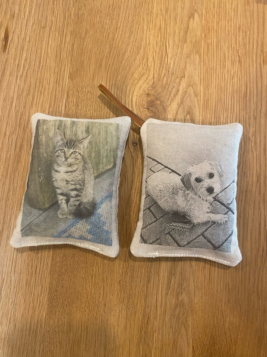 Customizable Animal Sachets (Large) with your own fur baby!