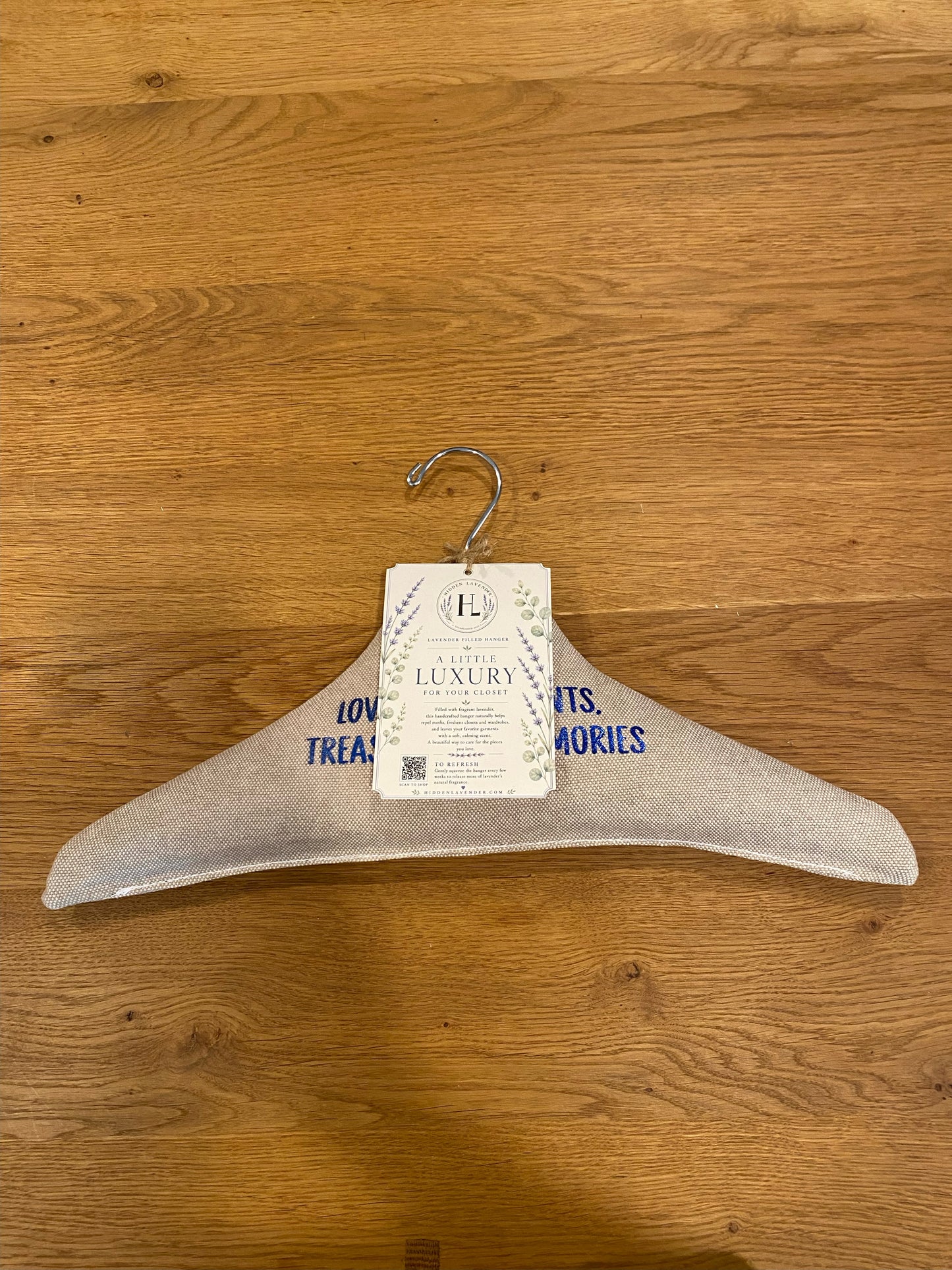 Customizable Lavender filled hanger