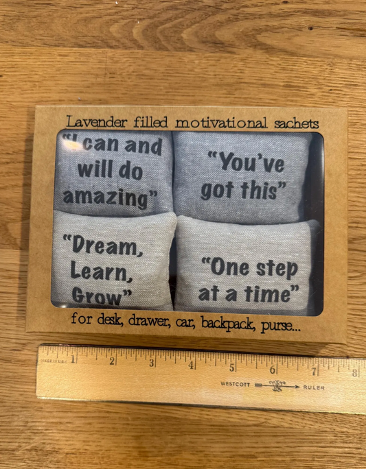 Bundle of Motivational Sachets (4) - brown box